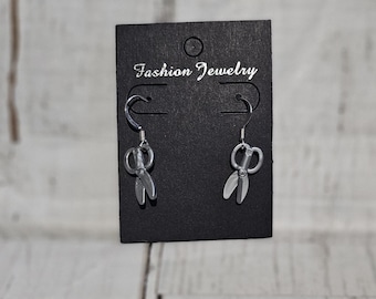 Building Brick Scissor Earrings