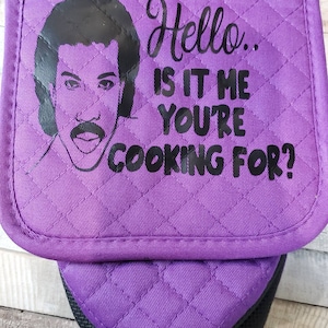 Funny Musician Themed Pot Holder and Oven Mitt Sets