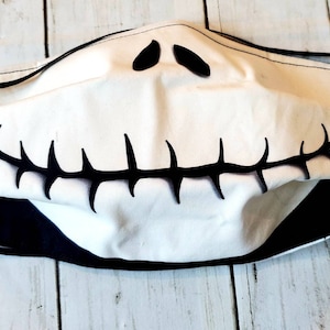 Adult Jack and Sally Face Panels
