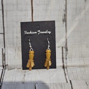 Building Brick Earrings