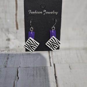 Building Brick Earrings