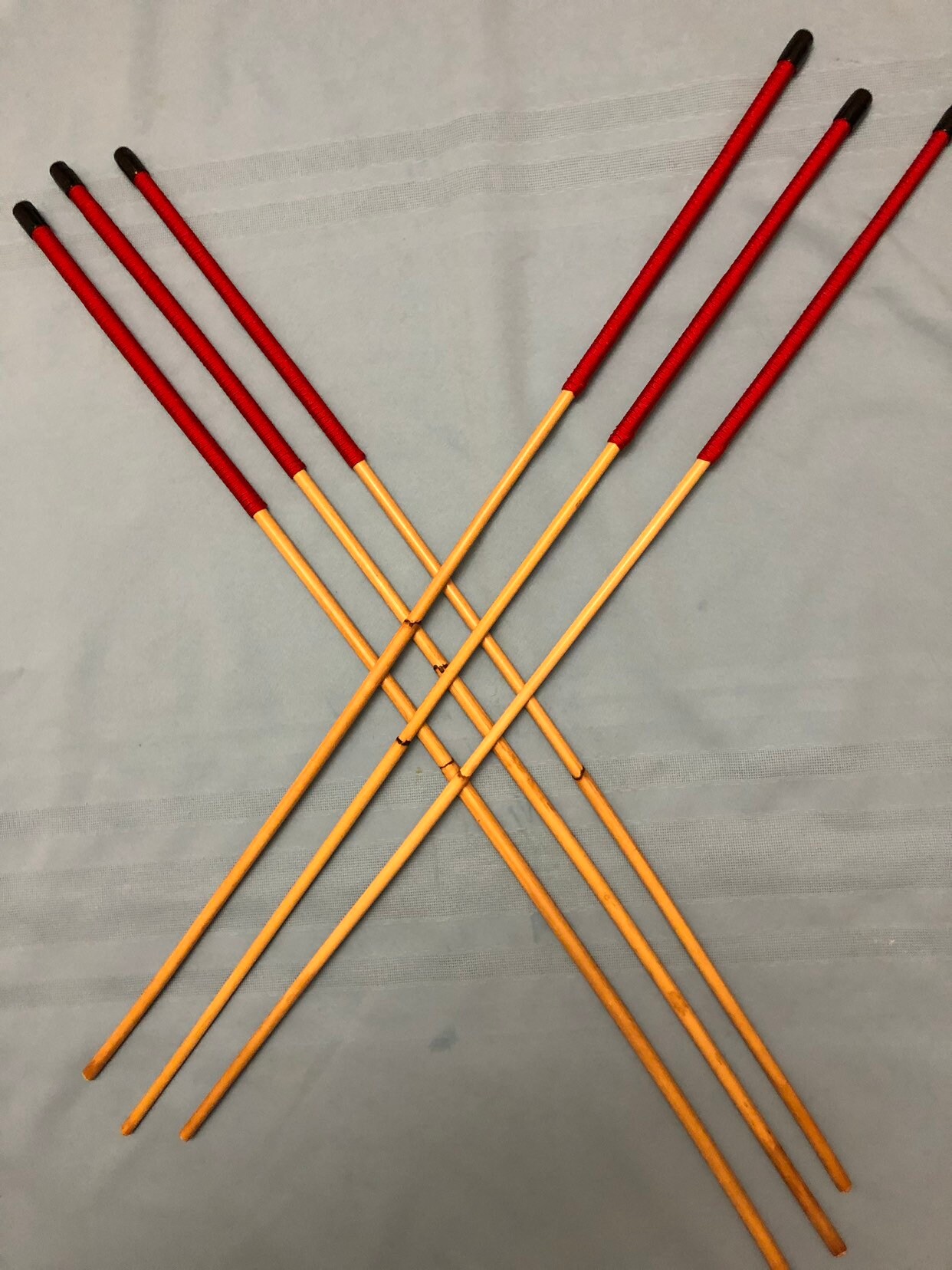 Six of the Best Set of 6 Classic Dragon Rattan Punishment Canes