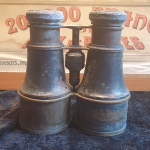 French Vintage Binoculars, opera glasses, decoration, theatre, antique, bird watching