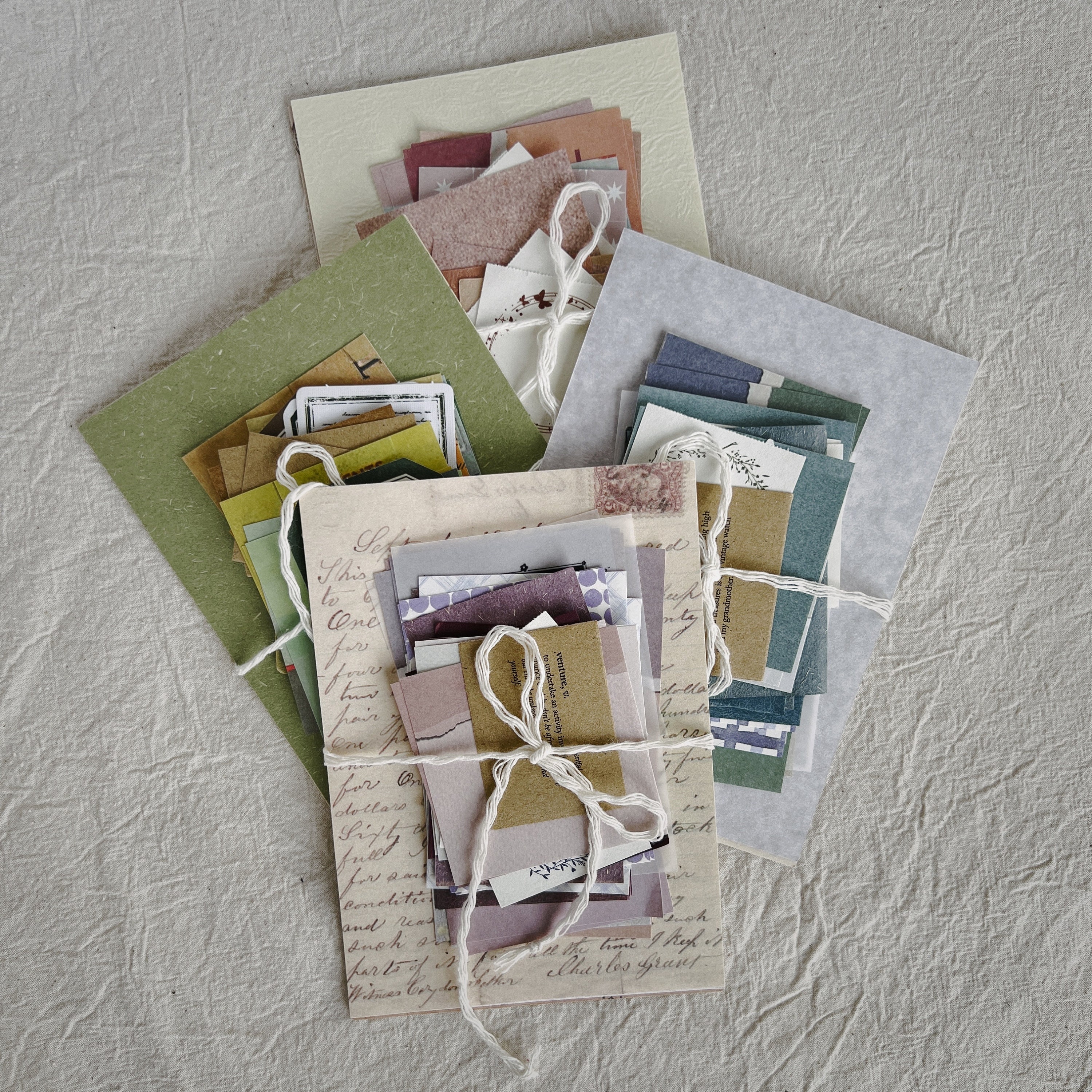 Scrapbook Set - Aesthetic Journal Kit - Junk Journaling - Poetry Themed ...