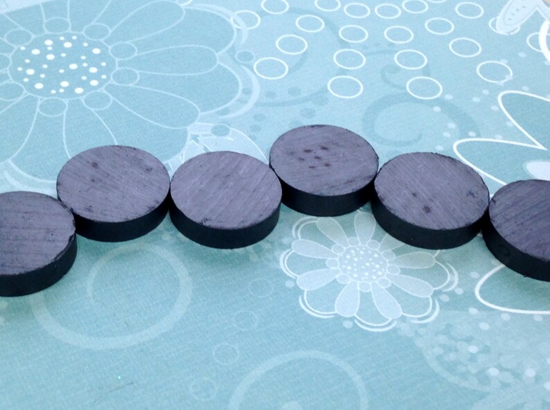3/4 Ceramic strong round craft black Etsy