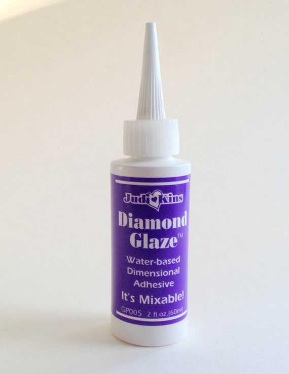 Diamond Glaze 2 Oz Bottle. Resin Glue for Glass Crafts, DIY