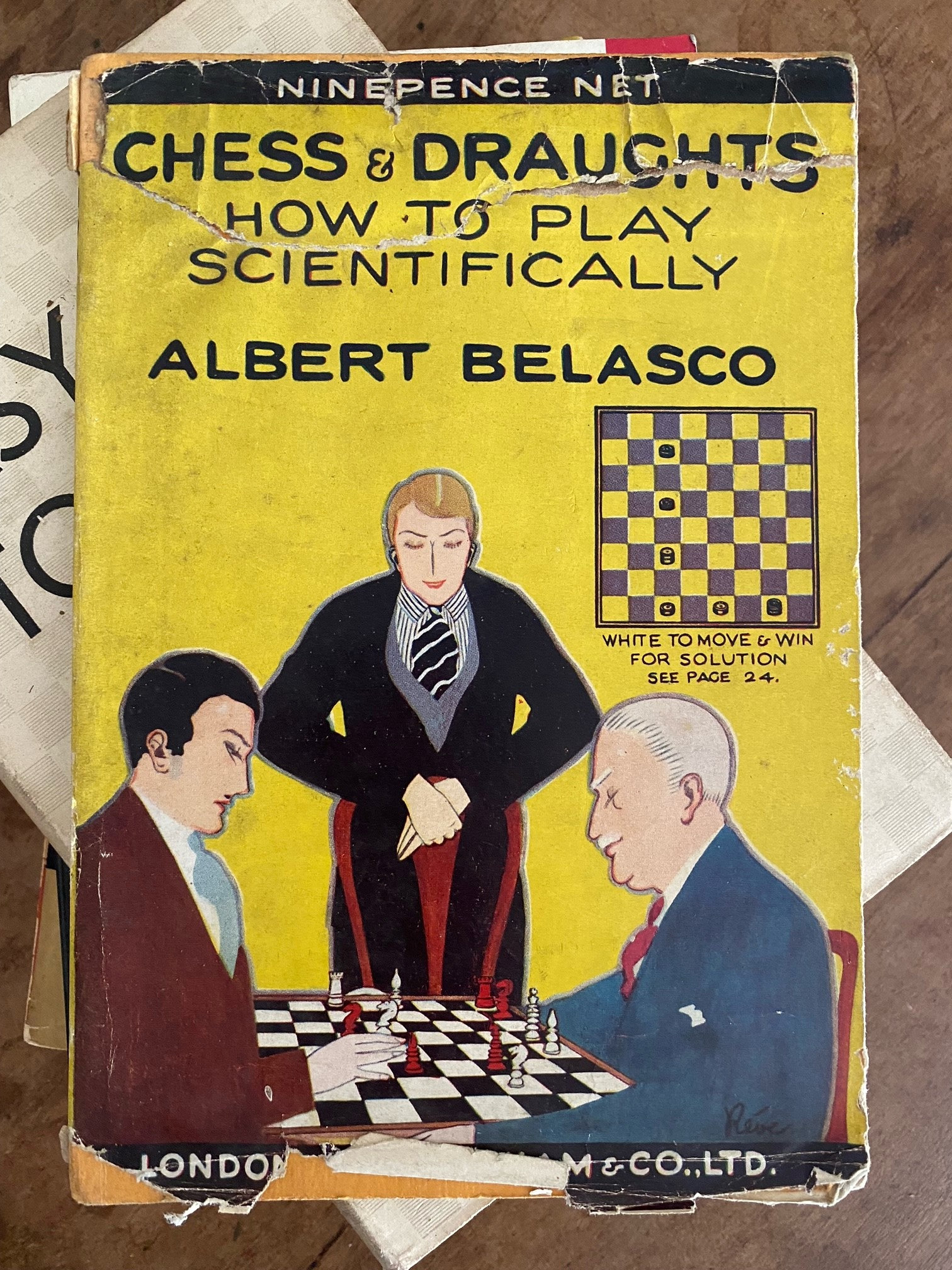 Alekhine, A - My Best Games of Chess, 1908-1923 - 1927, Ed 1960 (2 PAG)