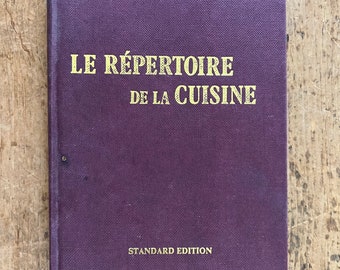 Le Repertoire De La Cuisine - Publié en 1981 - Édition anglaise