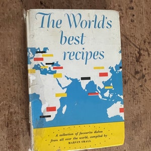 The World&#39;s Best Recipes by Marvin Small / gifts for foodies / gifts for gourmets / gifts for recipe collectors