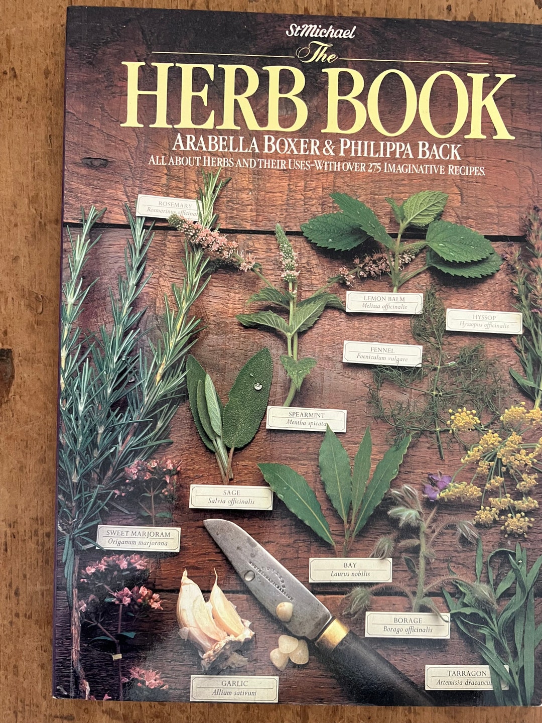St Michael the Herb Book by Arabella Boxer and Philippa Back Etsy