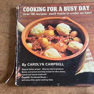 忙しい日のための料理 キャロリン・キャンベル著