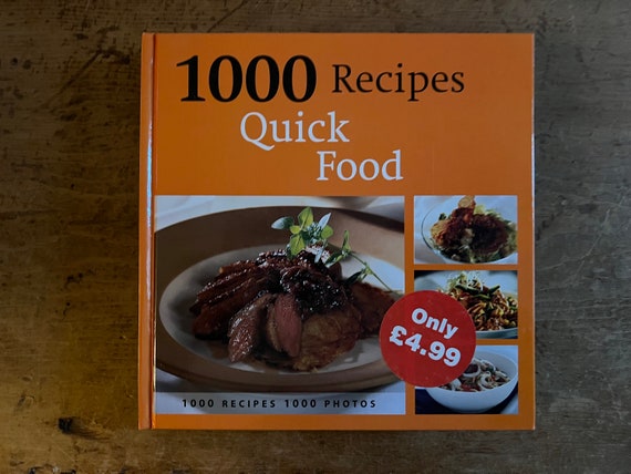 1000 Recipes Quick Food - Etsy