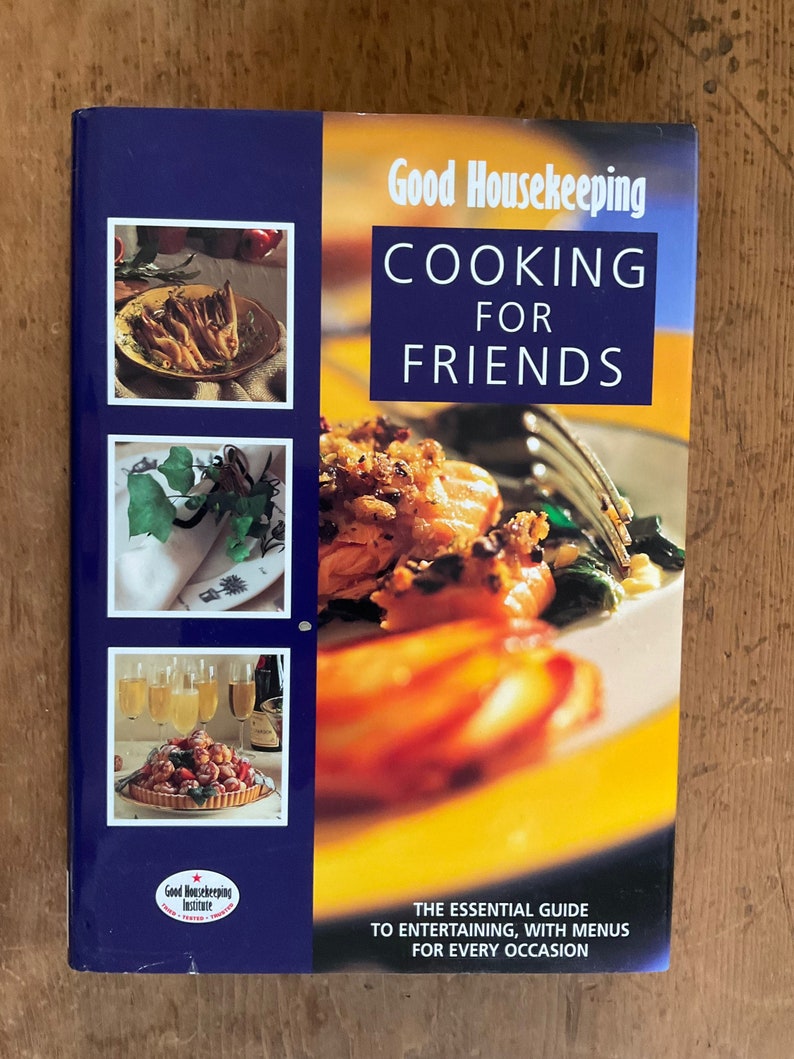 Good Cooking Menu Good Housekeeping Cooking for Friends - Etsy