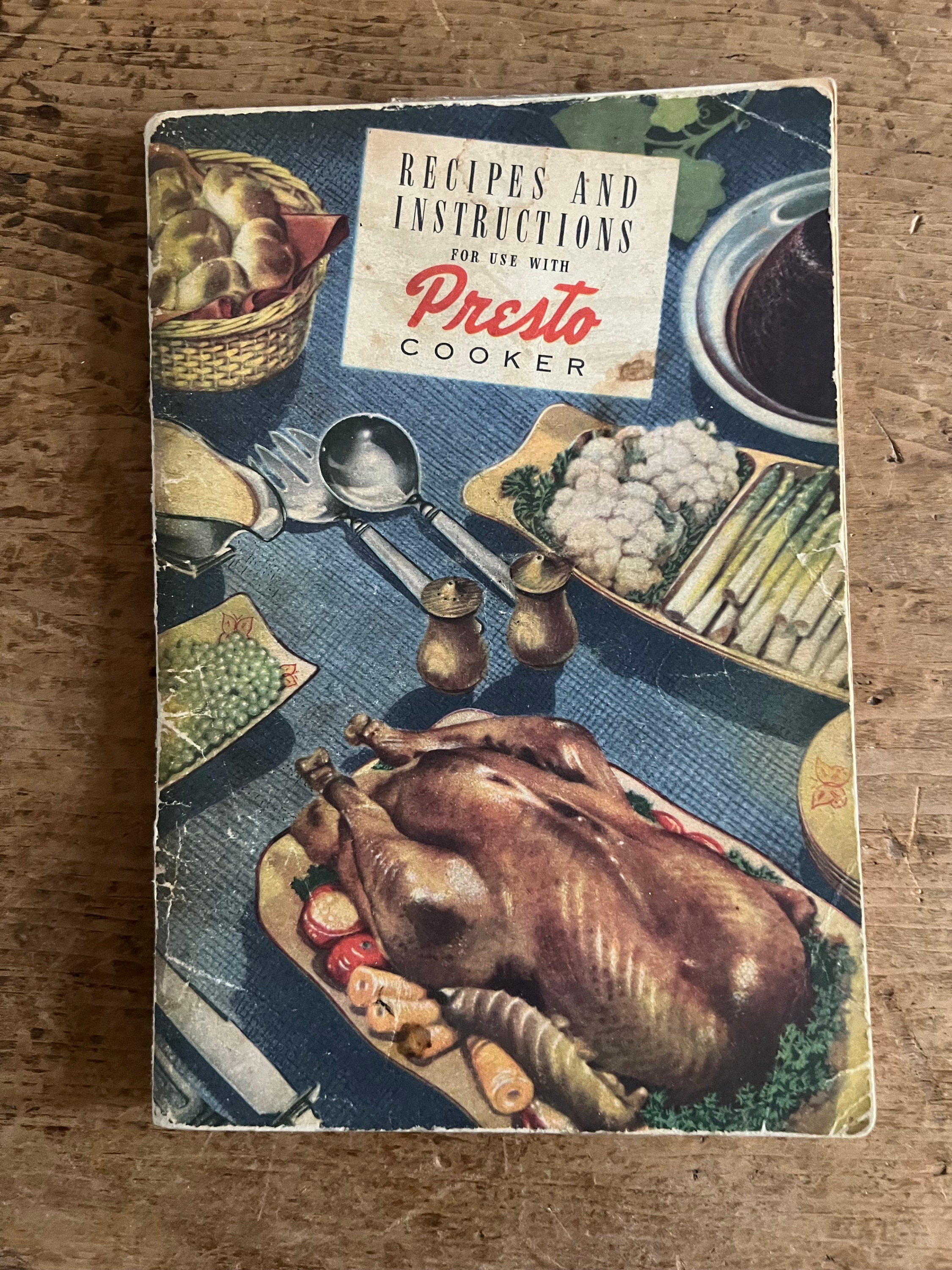 Presto cooker recipe book new arrivals