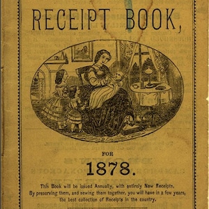 Mrs. Winslows Danish Receipt Book / alte Kochbücher / Vintage Kochbücher / Digital Download Buch
