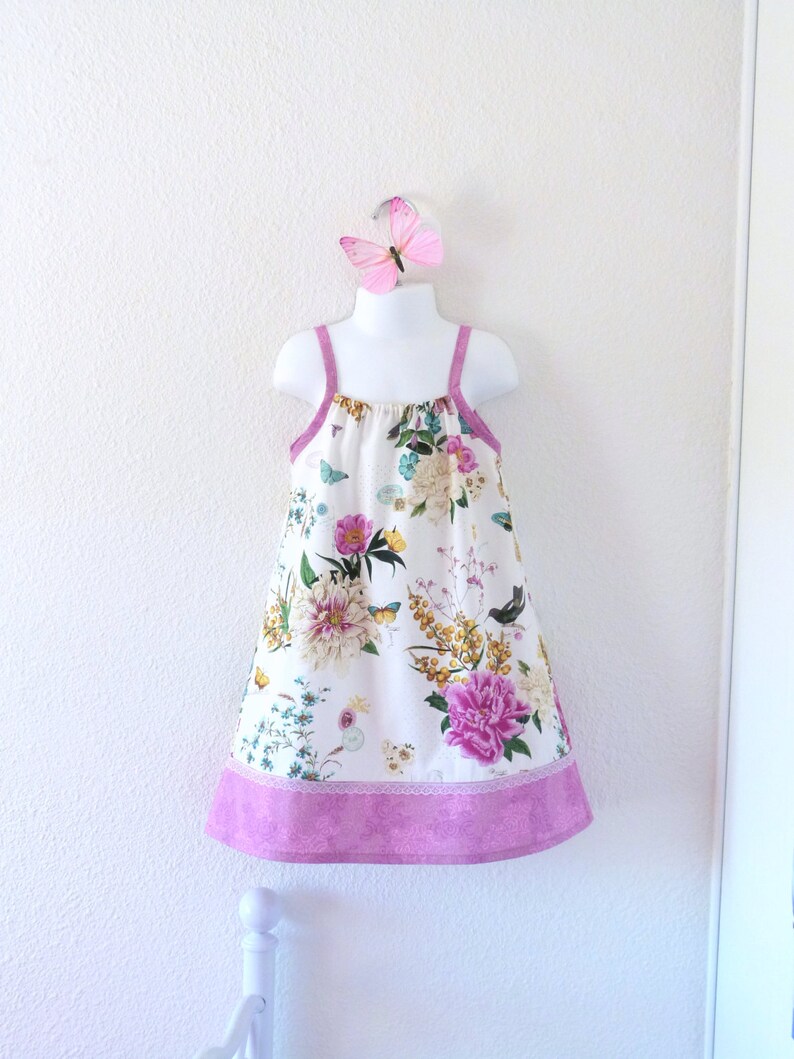 Flower Girl Dress Purple Orchid