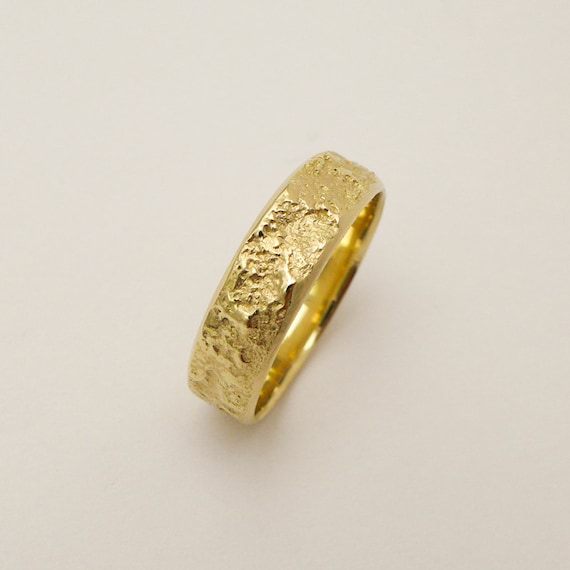 14K/18K Solid Gold Louis Vuitton Style Ring | Uverly 14K Gold / Yellow / 13