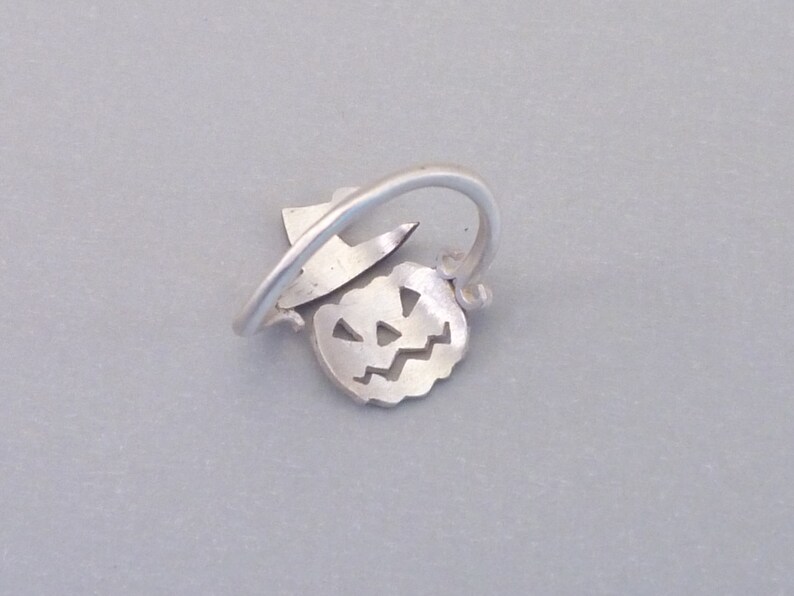 Pumpkin Ring Autumn Jewelry Halloween Jewelry jack-o-lantern image 4