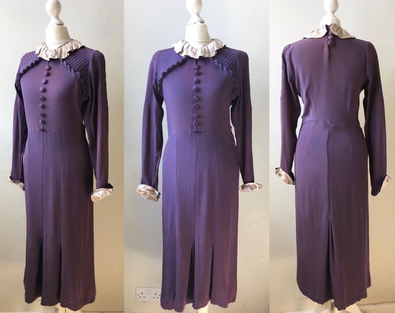 Antique Rose Polyester Crepe Palace
