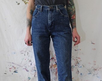 Dark Wash Jeans - Etsy