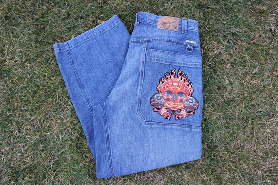 VTG JNCO Wide Leg Baggy Jeans