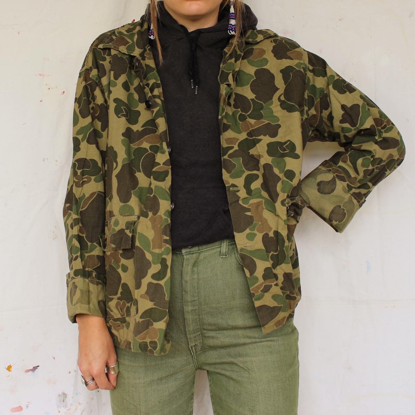 camo duck jacket
