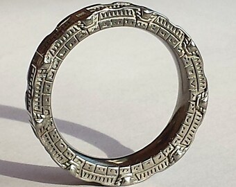 Stargate Ring - Stainless Steel
