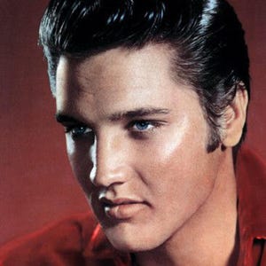 Elvis Presley Personalisierte Grußkarte für jeden Anlass von Cellini Designs