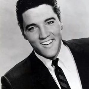 Elvis Presley personalisierte (B & W) Grußkarte für jeden Anlass von Cellini Designs