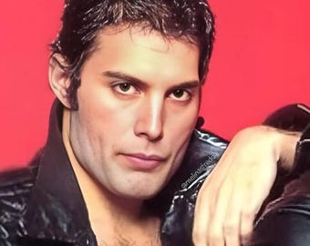 Freddie Mercury, Queen, gepersonaliseerde wenskaart voor elke gelegenheid van Cellini Designs