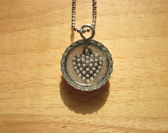 Resin Covered Bottlecap Necklaces