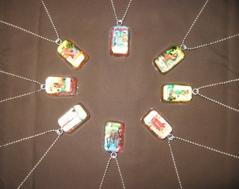 Tarot Card Resin Necklace