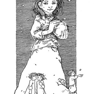 Reti Saks. Sneeuwbal, hoge print 2002