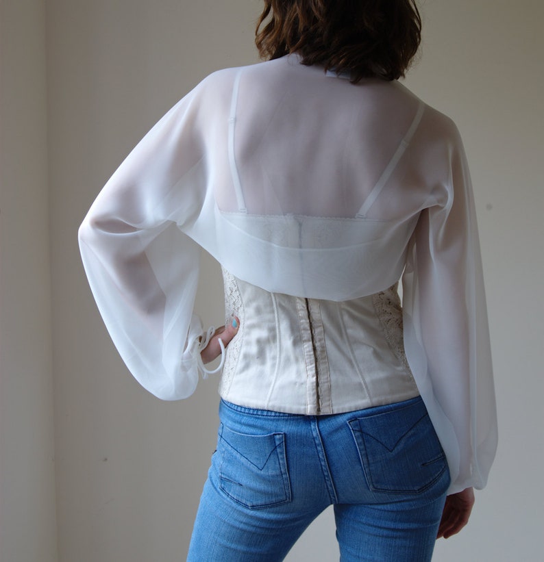 sheer chiffon wrap