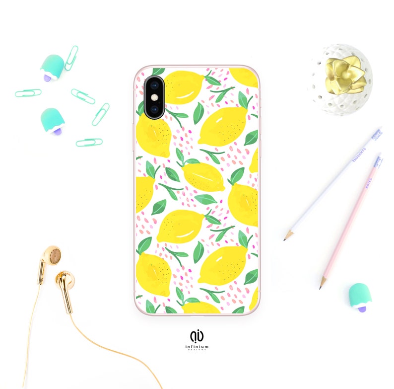 Lemon pattern Samsung S10 Case Lemon pattern Samsung S10 Case