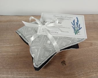 Augenwärmekissen mit Bezug - neutrale Farben