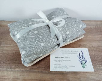 Großes Wärmekissen mit Aufbewahrungstasche - Neutrale Farben