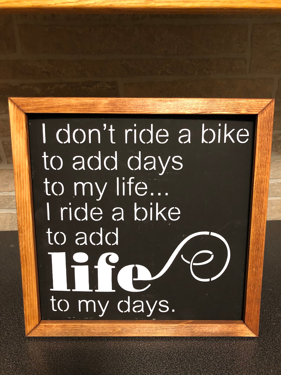 I Dont Ride a Bike to Add Days to My Life I Ride a Bike to Add Etsy