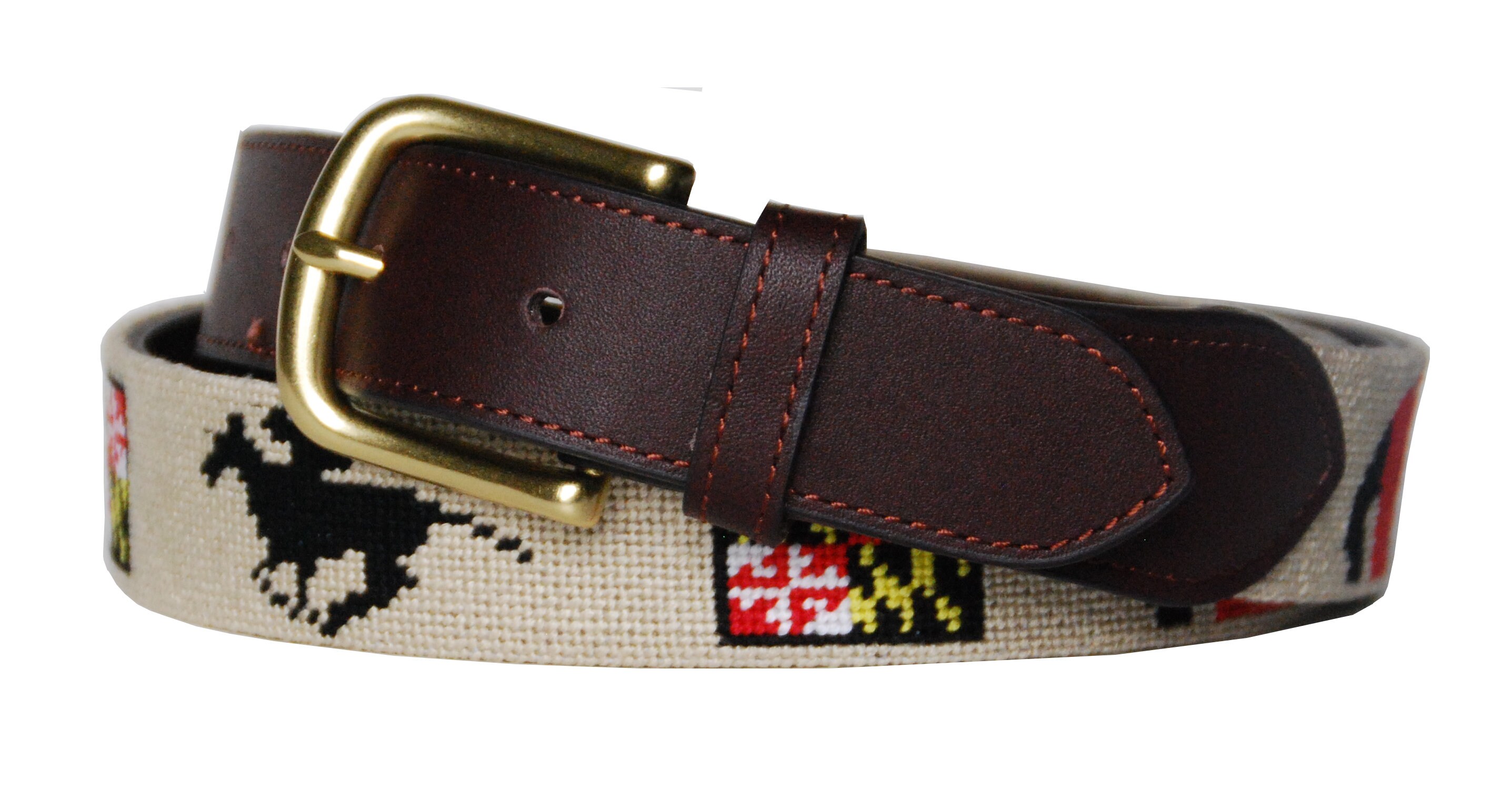 Belt needlepoint custom belts horse belt equestrian pattern Etsy