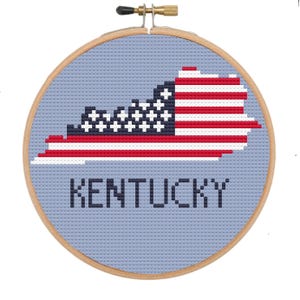 Needlepoint kit, Kentucky Needlepoint Downloadable Kit