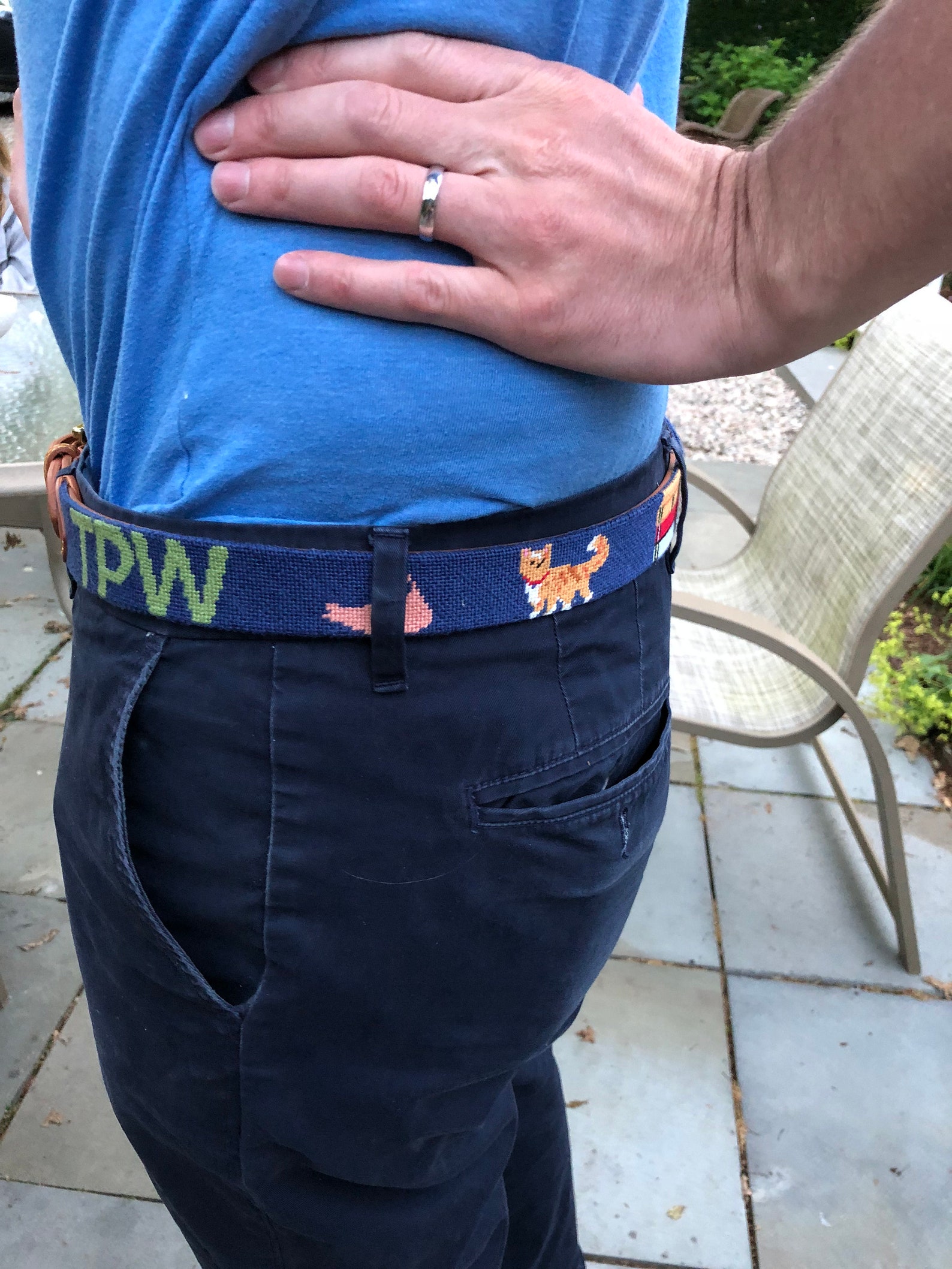 Needlepoint Belts Custom Finished Needlepoint Belt Hand Etsy