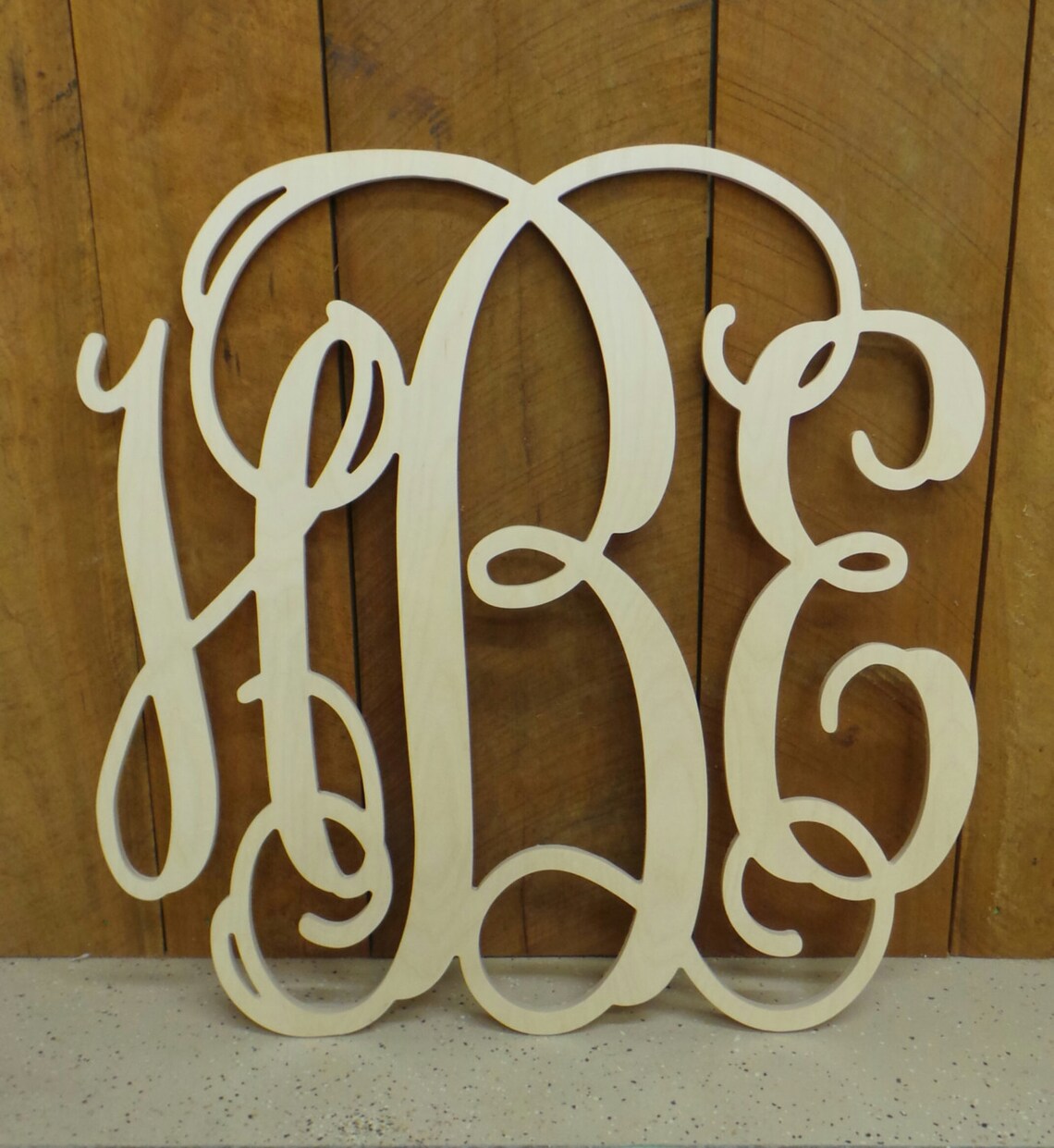 Wooden Monogram Monogram Wall Hanging Wedding Monogram Etsy
