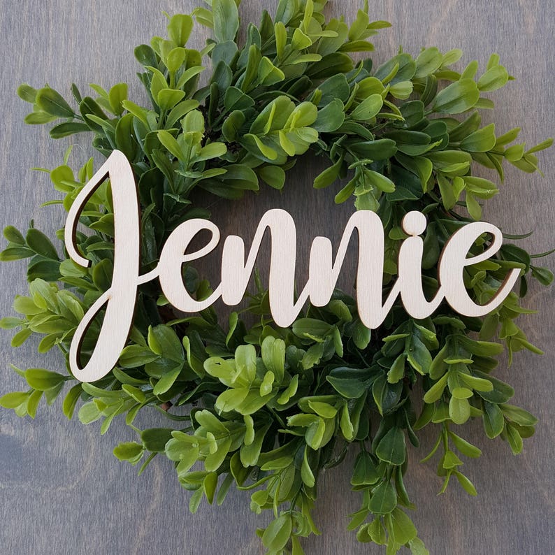 Custom Wood Name Sign Wooden Name Sign Nursery Name Sign Etsy