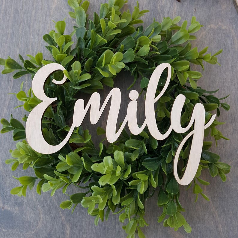 Custom Wood Name Sign Wooden Name Sign Nursery Name Sign Etsy