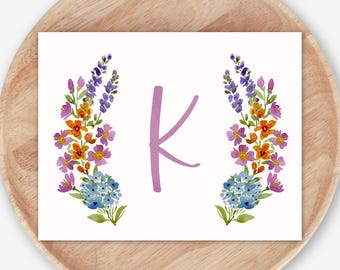 Initials & Names