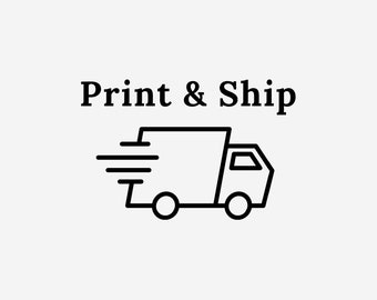 Print & Ship My Order