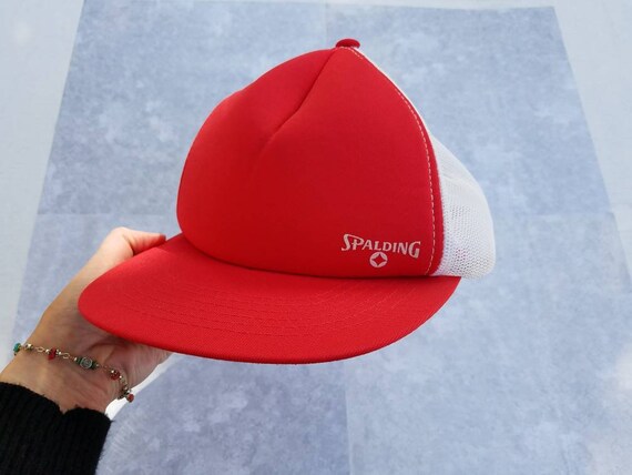 red hat with white bill