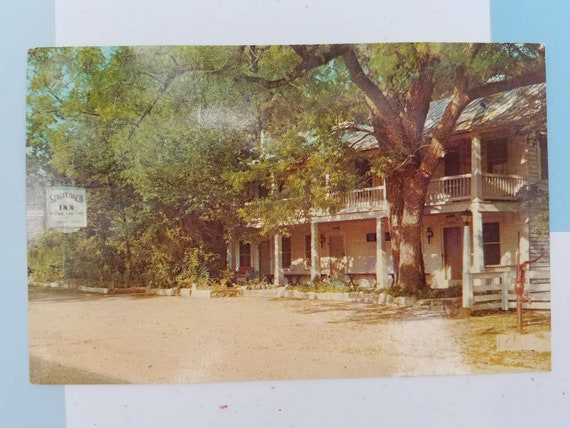 Old Stagecoach Inn Vintage Postcard Of 1850s Old Time Salado Etsy