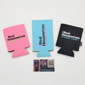 The Real Housewives Can Cooler, The Real Housewives Of Your Town, Town of Your Choice, You Choose, Custom Order, Can Cooler, Slim Can Cooler