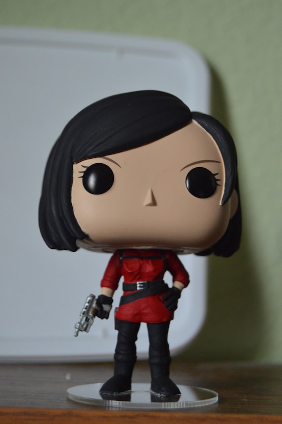 Ada Wong red Dresscustom Funko Resident Evil 4 Pop Vinyl 